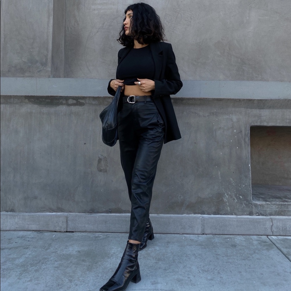 Zara Leather Pants